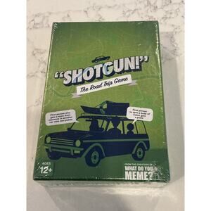 Shotgun! The Roadtrip Game by What Do You Meme? 200 Cards With Travel Bag Age 12